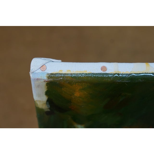 Late 20th Century Angels Detail From Saint Cecilia Oil Painting After John William Waterhouse 36" For Sale - Image 6 of 10