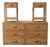 Vintage Wicker Dresser and Side Tables, 3 Pieces For Sale