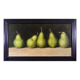 Robert McKellar, Still Life of Pears, 1990s, Oil on Canvas For Sale