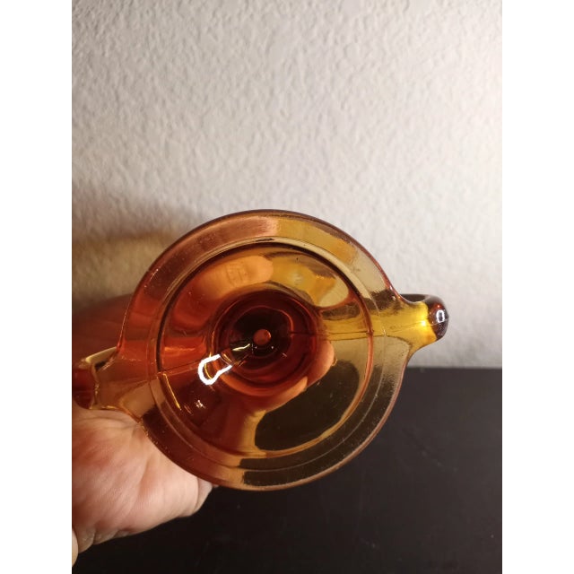 This is a GORGEOUS 1920 Fostoria Amber Glass 8" Tut Vase. Have a Pair of these Vases. Can sell together for $100 Procured...