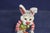 1950s Hand-Painted Folk Art Rabbit Figure With Carrot For Sale - Image 4 of 13