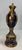 Antique Hand Painted Royal Vienna Porcelain Cobalt Gold Lidded Vase Mini Urn For Sale - Image 10 of 16