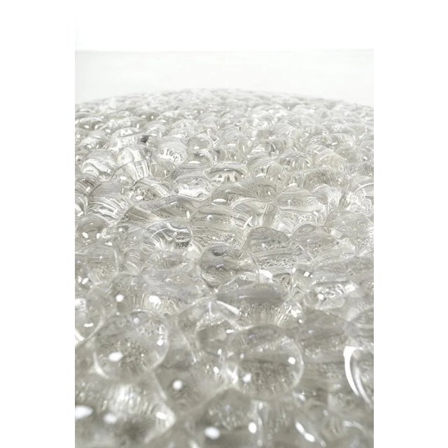 Vinatge Glass Ceiling Light For Sale - Image 4 of 6