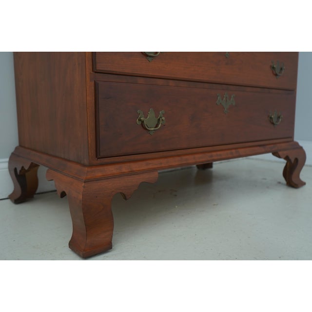 Dr Dimes Cherry Secretary Slant Front Desk For Sale - Image 10 of 18