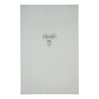 Alberto Giacometti, Annette, 1963, Original Lithograph For Sale