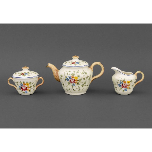 French Longchamp "Nemours" Ceramic Partial Dinner Service Set For Sale - Image 12 of 18