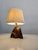 Modern Sculptural Table Lamp in Carved Olive Wood, 1970s For Sale - Image 12 of 18
