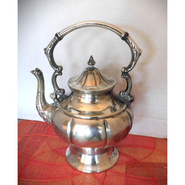 Metal Antique Silver on Copper Late 19th Century Coffee Pot For Sale - Image 7 of 8