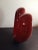 This is an EXQUISITE Zsolnay Pecs Hungary 9" Red Ceramic Heart Sculpture. Have pair Pair of these Sculptures at $125/each...
