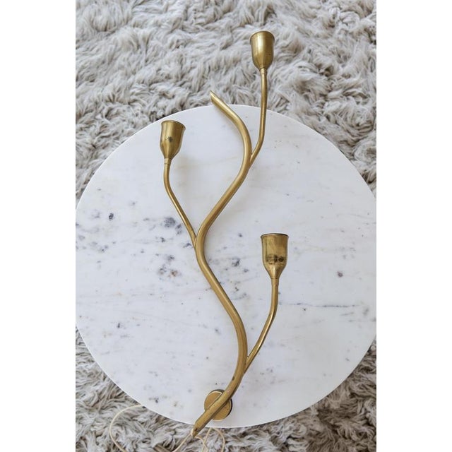 Art Deco Astra Wall Light in Brass, Norway, 1950s For Sale - Image 11 of 16