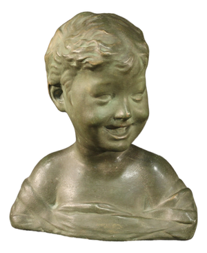 Terracotta Bust of a Child