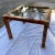 Mid-Century Modern Lucite Glass Panel End Table in Faux Tortoiseshell For Sale - Image 3 of 12