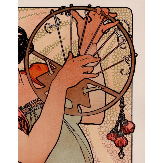Alphonse Mucha, Salome, 1897, Lithograph on Paper For Sale - Image 4 of 12