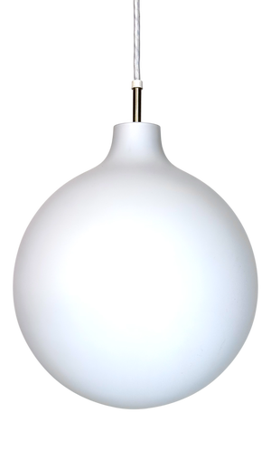 Model Satellite Hanging Lamp in Opal Glass by Vilhelm Wohlert for Louis Poulsen, 1960s