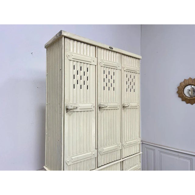 Strafor Metal Locker from Strafor, 1930 For Sale - Image 4 of 13