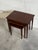 Danish Mid-Century Modern Rosewood Nesting Tables – Set of 3, Denmark, 1960s For Sale - Image 4 of 10