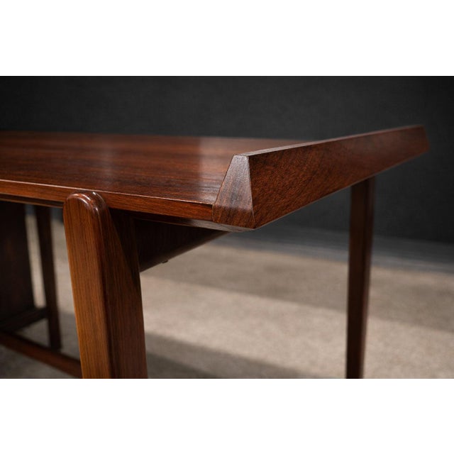 Brazilian Modern Dresser With Stool in Rosewood, Carlo Hauner for Forma, 1950s For Sale - Image 12 of 16