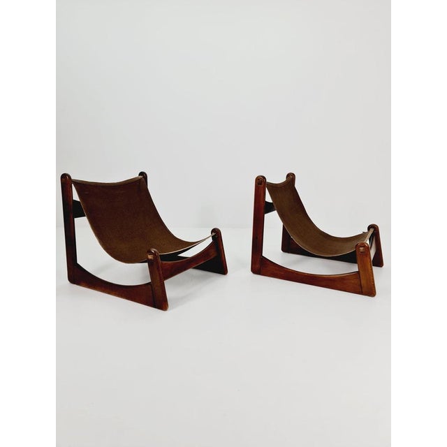 Mid-Century Armchair in Leather and Wood from Straub, Germany, 1960s For Sale - Image 10 of 11