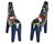 Swedish Folk Art Vintage Hand Painted Dala Horse For Sale - Image 4 of 11