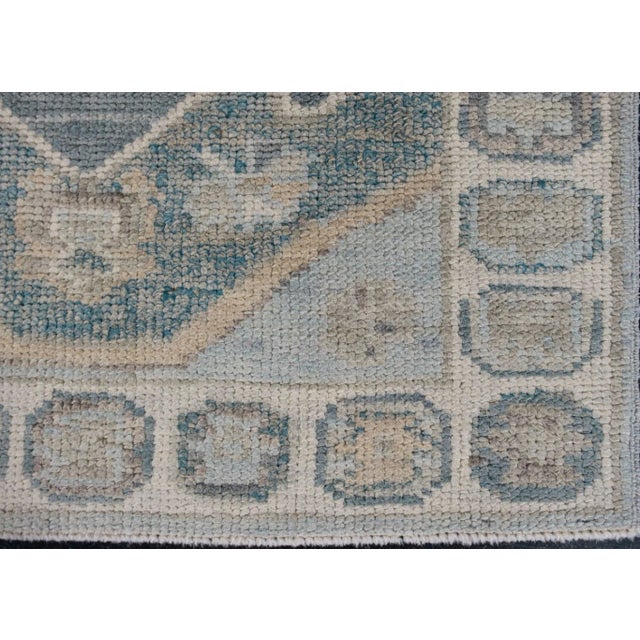 Early 21st Century Turkish Oushak Rug 2'3" x 3'2" For Sale - Image 5 of 6