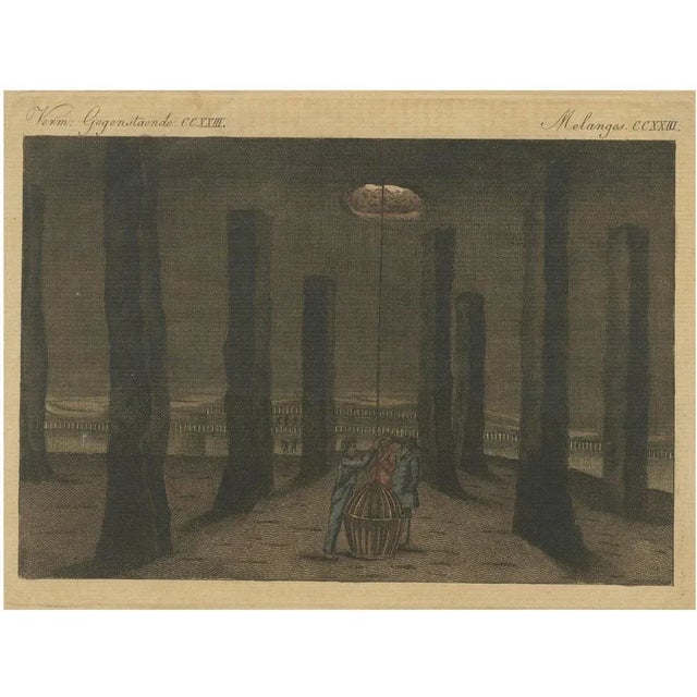 The Salt Mine of Northwich, 1798, Lithograph For Sale - Image 6 of 6