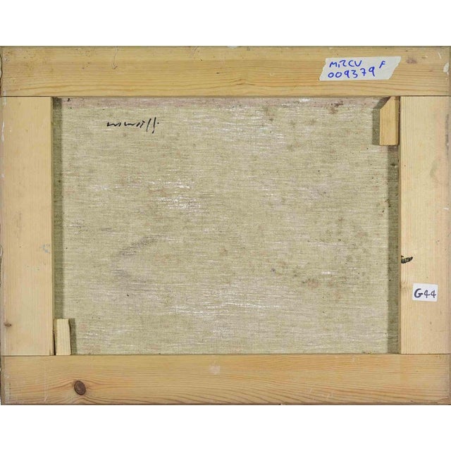 Franco Marzilli, Ballerinas, Oil Painting, 1970s For Sale - Image 4 of 5