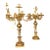 Pair of h.n. Hooper & Co. Gilt Brass Figural Atlas Candelabra, Circa 1840 For Sale
