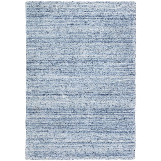 Dash & Albert Dash & Albert by Annie Selke Nordic Blue Loom Knotted Rug, 8' 6" x 11' 6" For Sale - Image 4 of 4