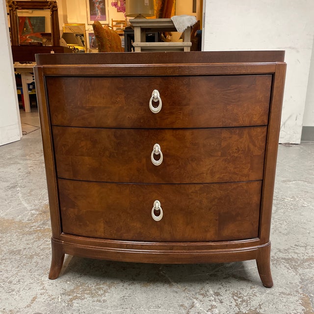 Thomasville Humphrey Bogart Collection Three Drawer Side Table Chairish