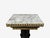 Hollywood Regency, Marble Top Pedestals, Ebonized Wood, Bronze, France, 1960s For Sale - Image 9 of 11