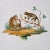 Figurative Two 19th Century Majolica Tin Glazed Hand Painted Monkey Tiles For Sale - Image 3 of 11