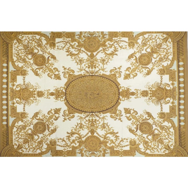 Early 21st Century Aubusson Rug 8' X 10' For Sale - Image 5 of 12