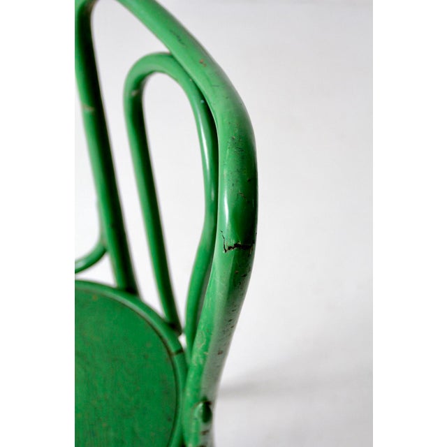 1930s Green Bentwood Chair Chairish