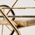 French Brass-Framed Trolley from Maison Jansen, 1960s For Sale - Image 6 of 12