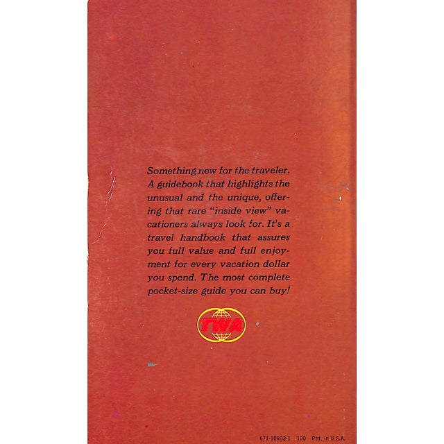 HAGGART, Stanley and PORTER, Darwin [191] pp. Arthur Frommer Publication 1971 7 1/8" x 4 1/4"