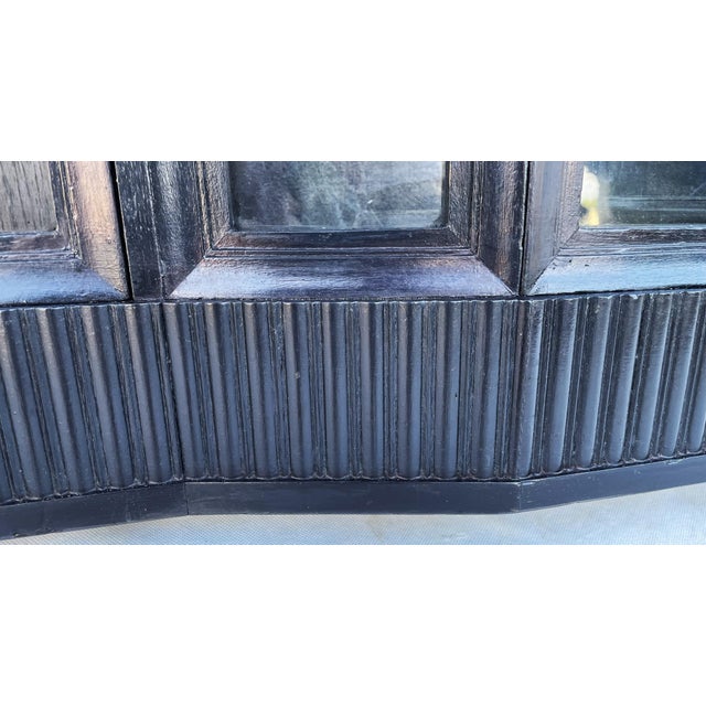 Black Neo-Renaissance European Buffet, 1900s, Set of 2 For Sale - Image 8 of 18