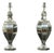 1940s Silver Plated Table Lamps with Bious-et-Augax Armorial Crest - a Pair For Sale