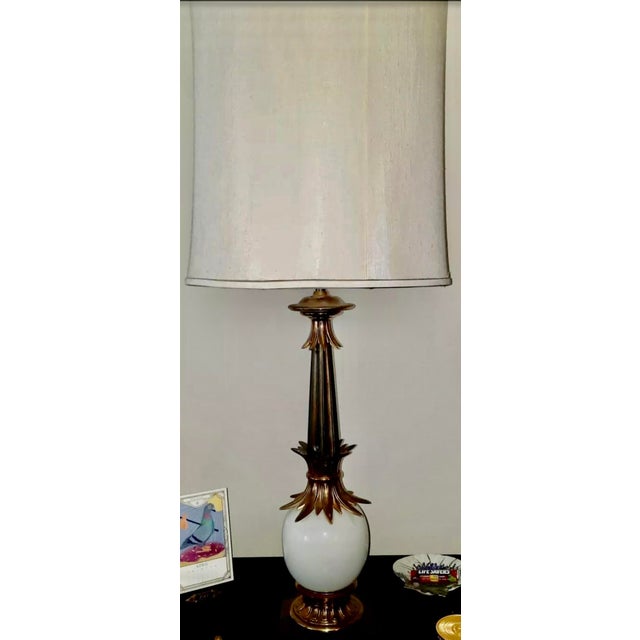 Exquisite Pair of Hollywood Regency Stiffel Lamps For Sale In Greenville, SC - Image 6 of 9