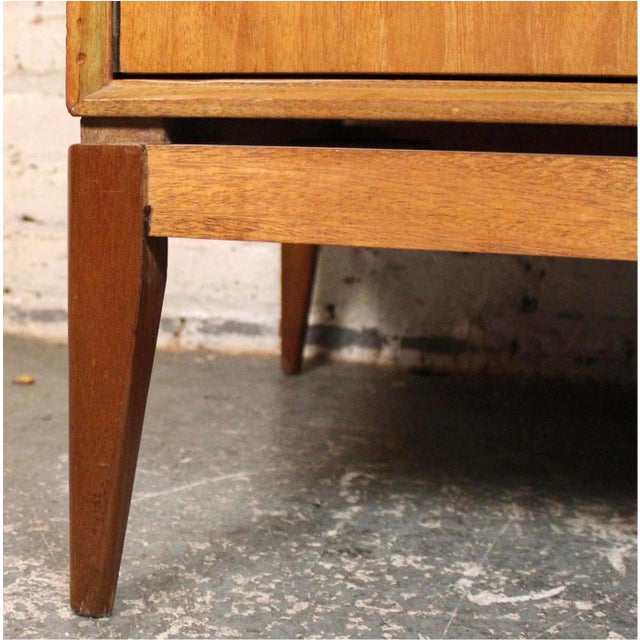Brown Mid-Century Teak Armoire by McIntosh Furniture For Sale - Image 8 of 12