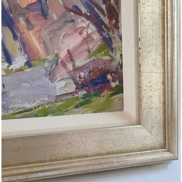 Framed Original Painting Titled ‘Mission Hill’ For Sale - Image 9 of 10