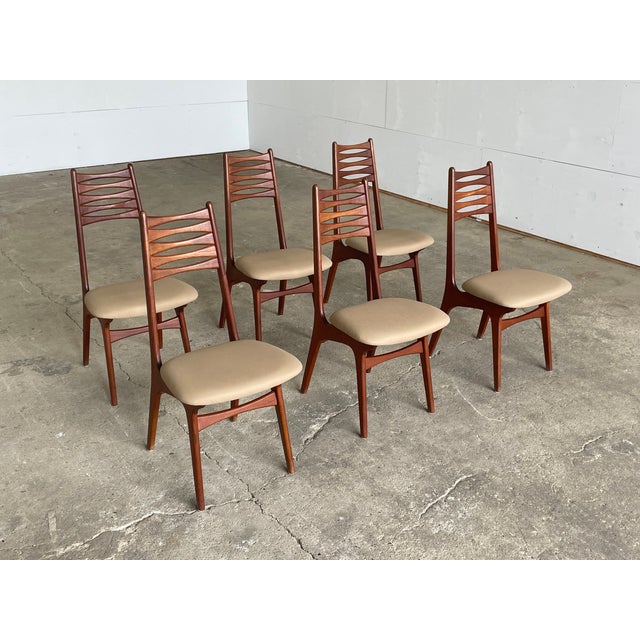 Vintage Danish Teak Dining Chairs from Boltinge Stolefabrik, 1960s, Set of 6 For Sale - Image 10 of 10