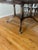 Vintage Handcrafted in England Mahogany Pedestal Dining Table For Sale - Image 4 of 4