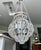 Sherle Wagner Crystal Beaded Basket Pendant Chandelier With Beaded Canopy For Sale In Palm Springs - Image 6 of 18