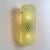 Set of Two Mid-Century Modern Green "Graniglia" Rombus Murano Glass Wall Sconces For Sale - Image 10 of 10