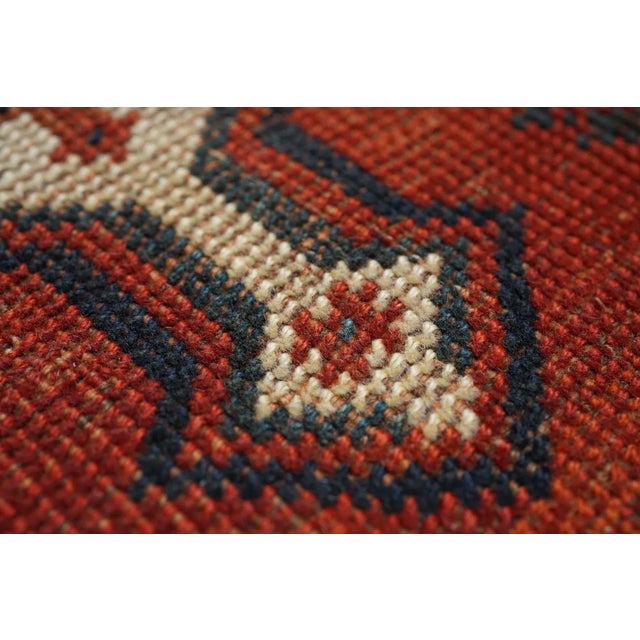 Antique Kazak Rug 3'5'' x 4'0''.