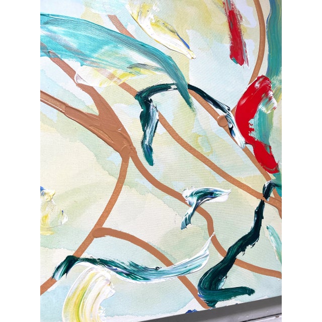 Matthew Izzo Abstract Painting “Seaside” (2023) - Acrylic Paint on Canvas, For Sale In New York - Image 6 of 7