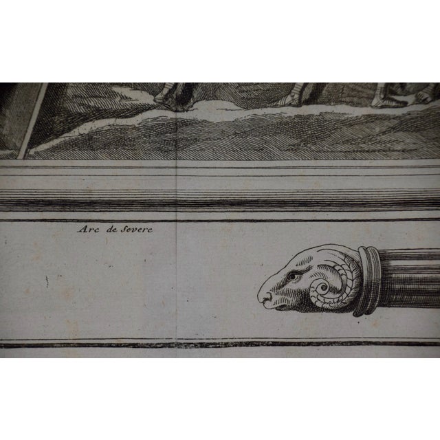 Sculpture Materials "Attack With a Battering Ram": An 18th Century Engraving by Montfaucon, 1719 For Sale - Image 7 of 9