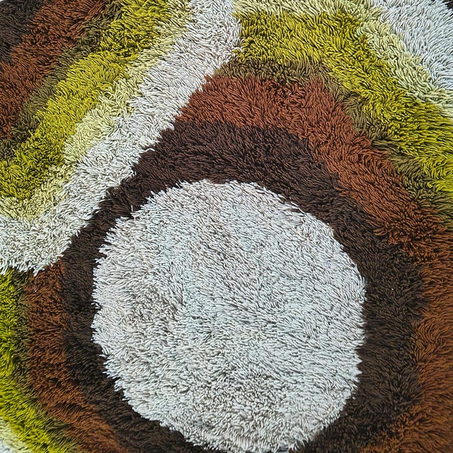 Textile Vintage Space Age Rug by Desso, 1970s For Sale - Image 7 of 14