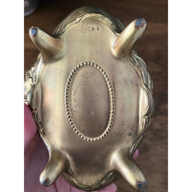 Antique Art Nouveau Brass Jewelry Casket For Sale - Image 18 of 18