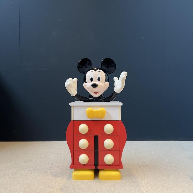 Mickey Mouse Disney Chest of Drawers by Pierre Colleu, 1980s For Sale - Image 12 of 18